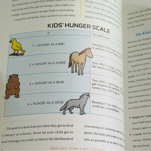 Red Light, Green Light, Eat Right Hardcover Kids Cookbook Healthy Recipe Book - Picture 6 of 8